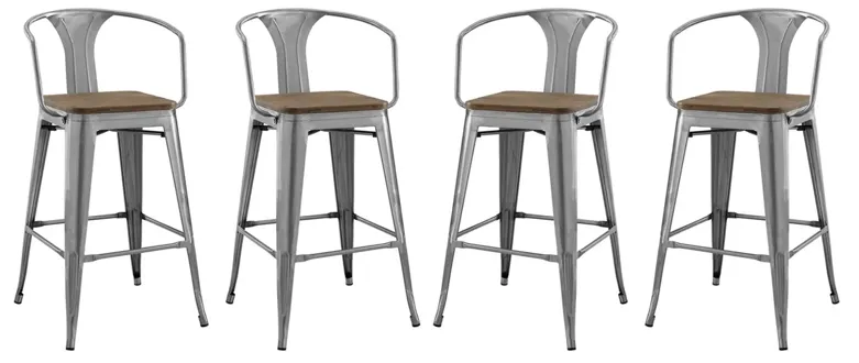 Promenade Bar Stool Set of 4