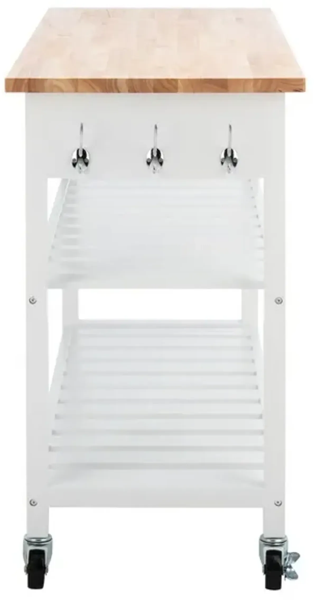 Kiko 2 Drawer 2 Shelf Kitchen Cart