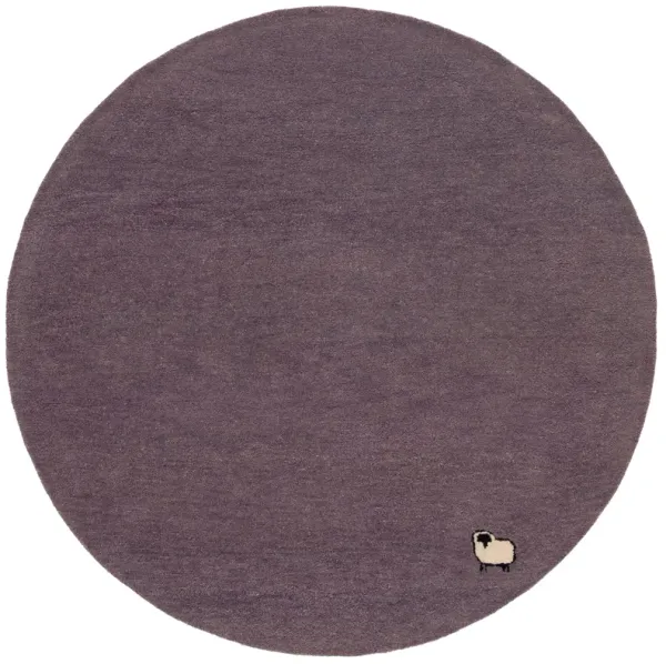 HIMALAYA Hand Tufted 6' x 6' Round area rug
