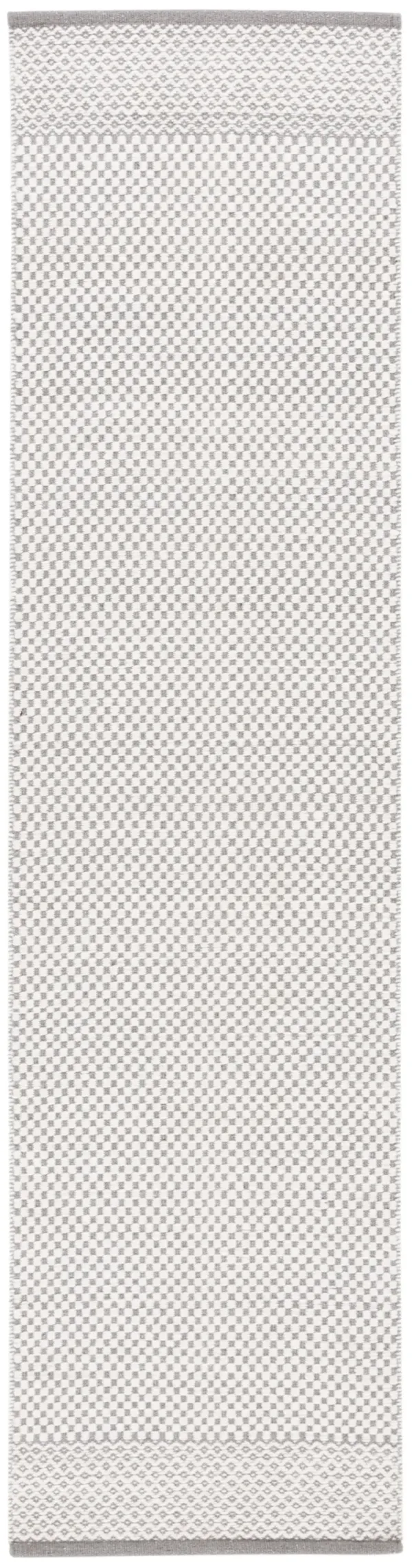 VERMONT 906 GREY  2'-3' x 9' Runner Rug