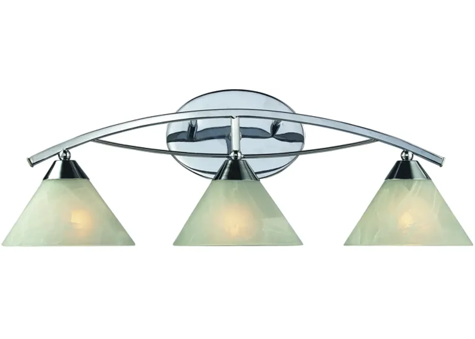 Elysburg 25" Wide 3-Light Vanity Light - Polished Chrome