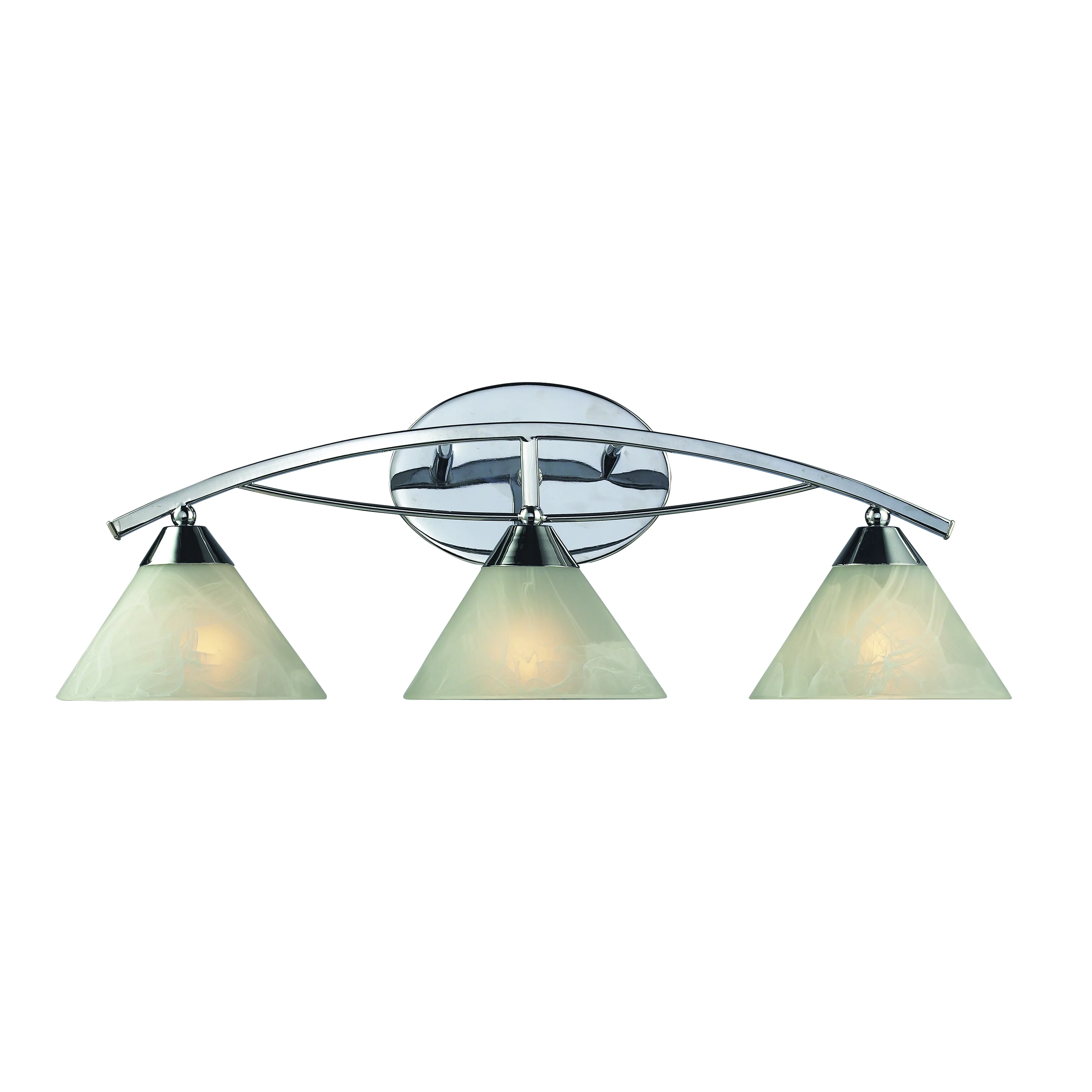 Elysburg 25" Wide 3-Light Vanity Light - Polished Chrome