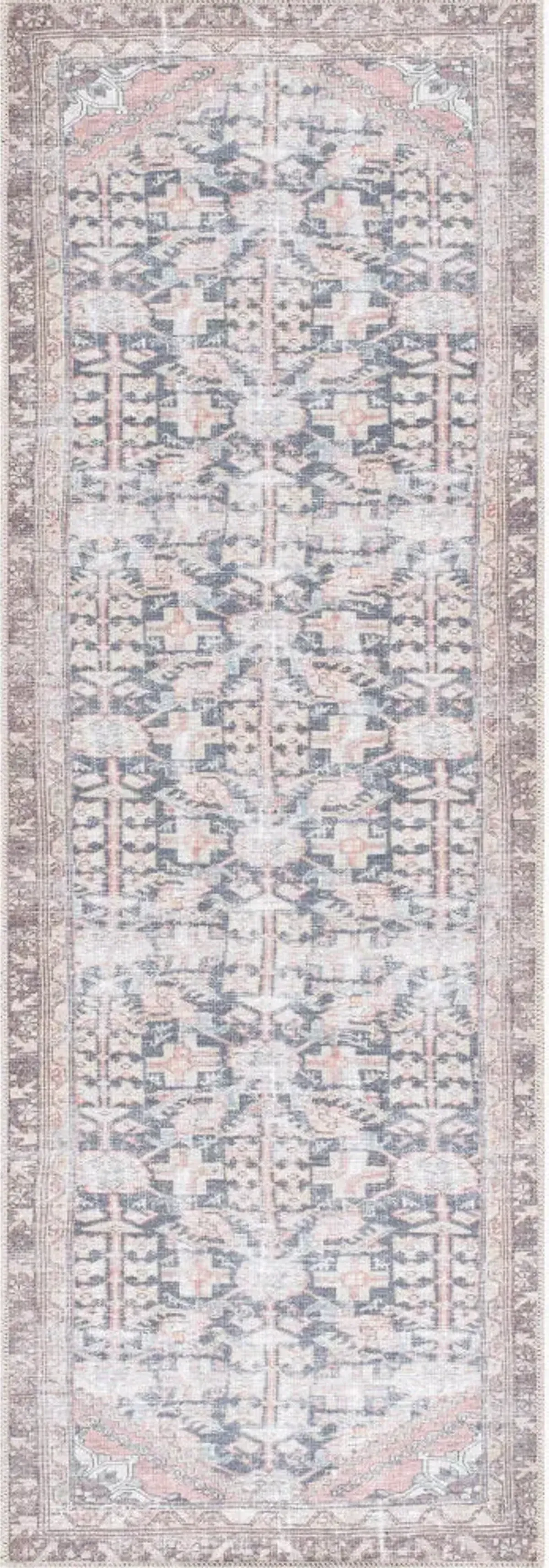 Amelie 2'7" x 7'10" Machine Woven Rug