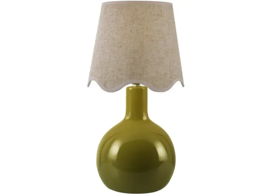 Balbao BLA-014 15"H x 9"W x 9"D Accent Table Lamp