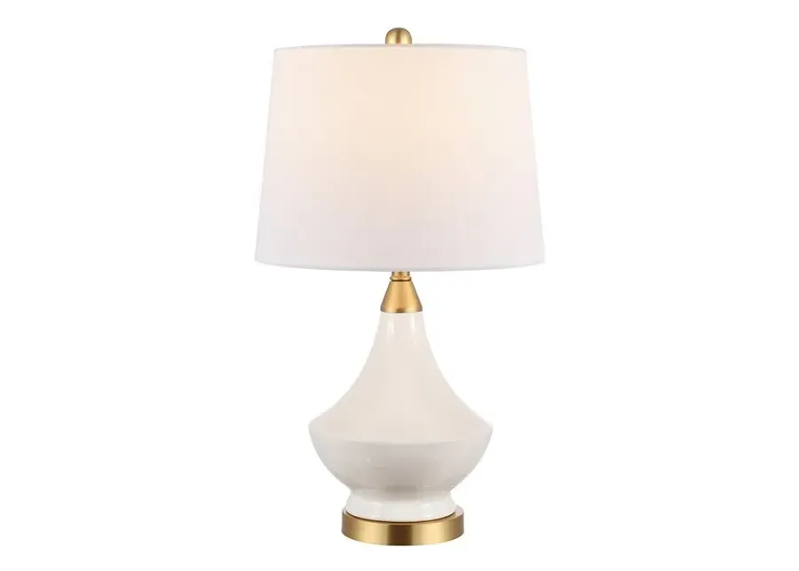 MARLOWE GLASS TABLE LAMP  - Set of 2