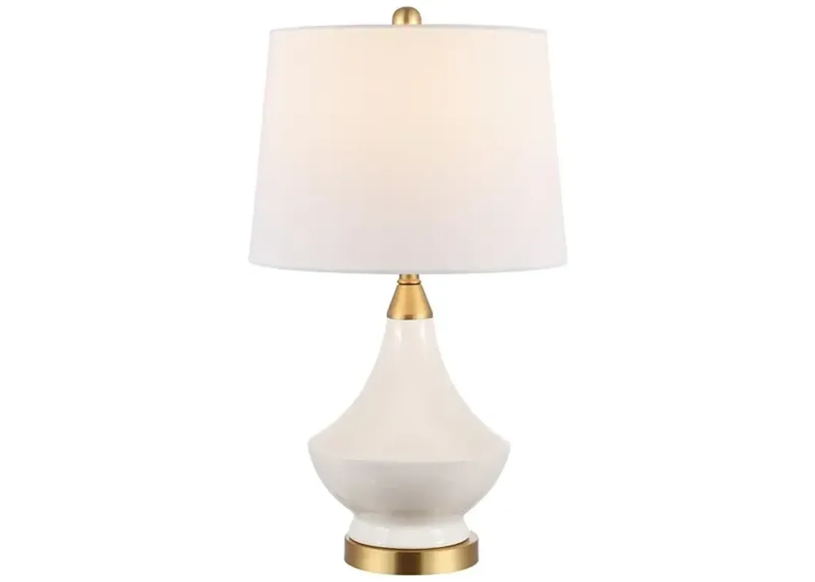 MARLOWE GLASS TABLE LAMP  - Set of 2