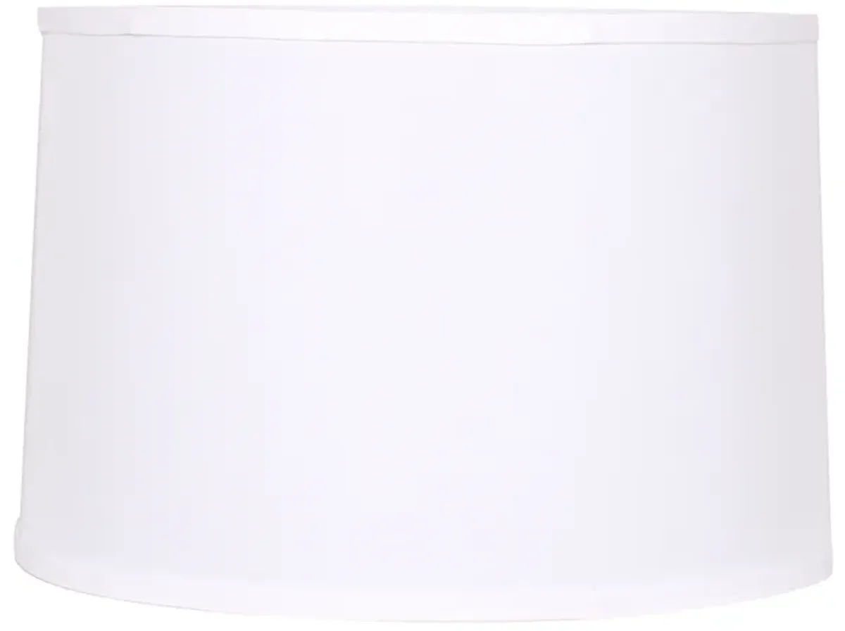 Polylinen, 15x16x11" Lamp Shade, White Kd