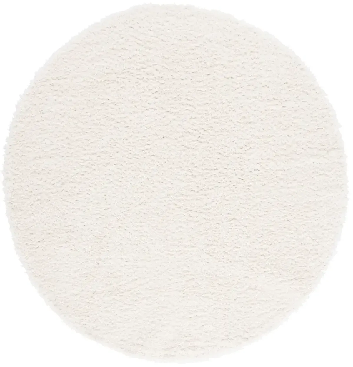 LINDSAY SHAG 560 IVORY 6'-7' x 6'-7' Round Round Rug