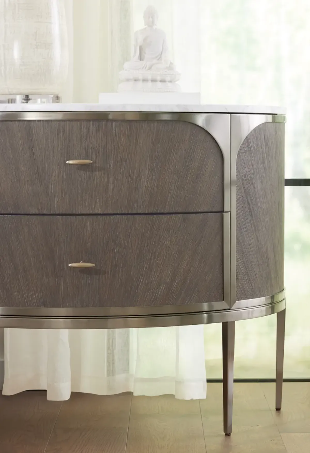 Modern Mood Two Drawer Nightstand