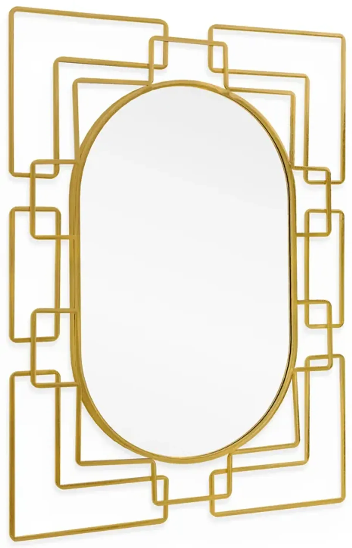 Deanna Gold Metal Mirror