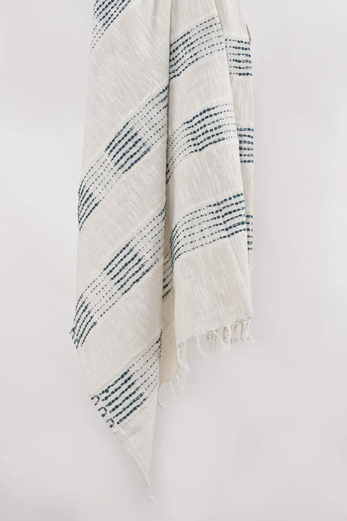 Stripe Teal Throw