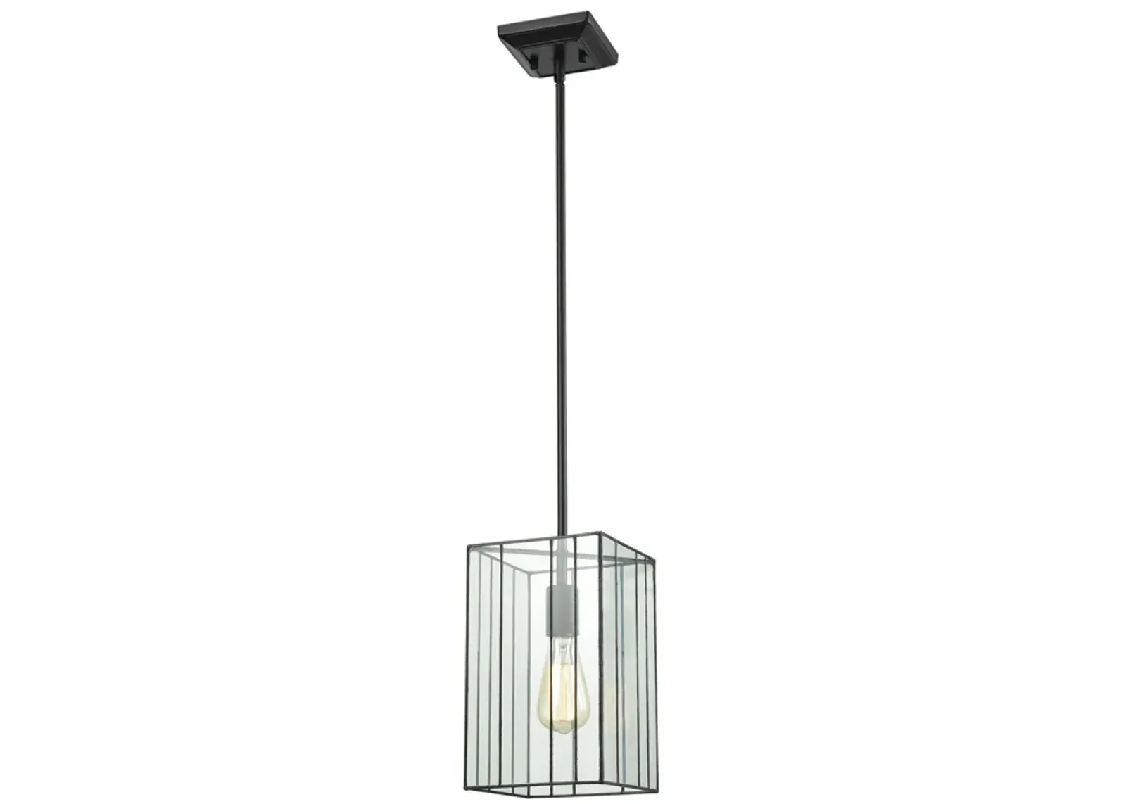 Lucian 7" Wide 1-Light Mini Pendant - Oil Rubbed Bronze