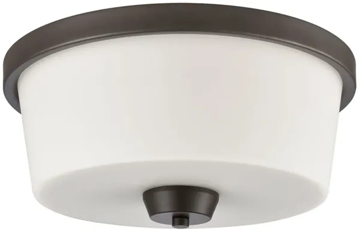 Winslow 13.5" Wide 2-Light Flush Mount - Oil Rubbed Bronze