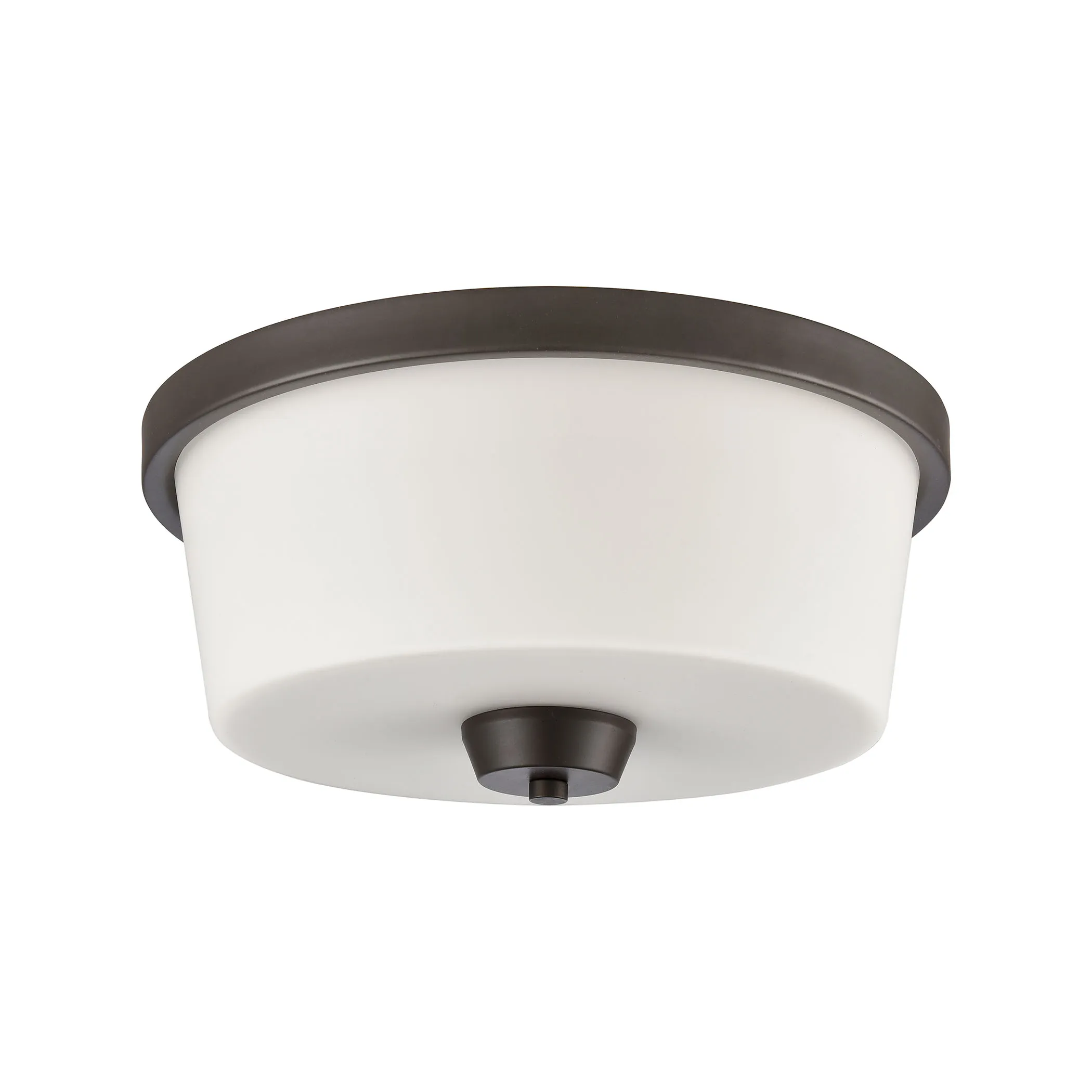 Winslow 13.5" Wide 2-Light Flush Mount - Oil Rubbed Bronze