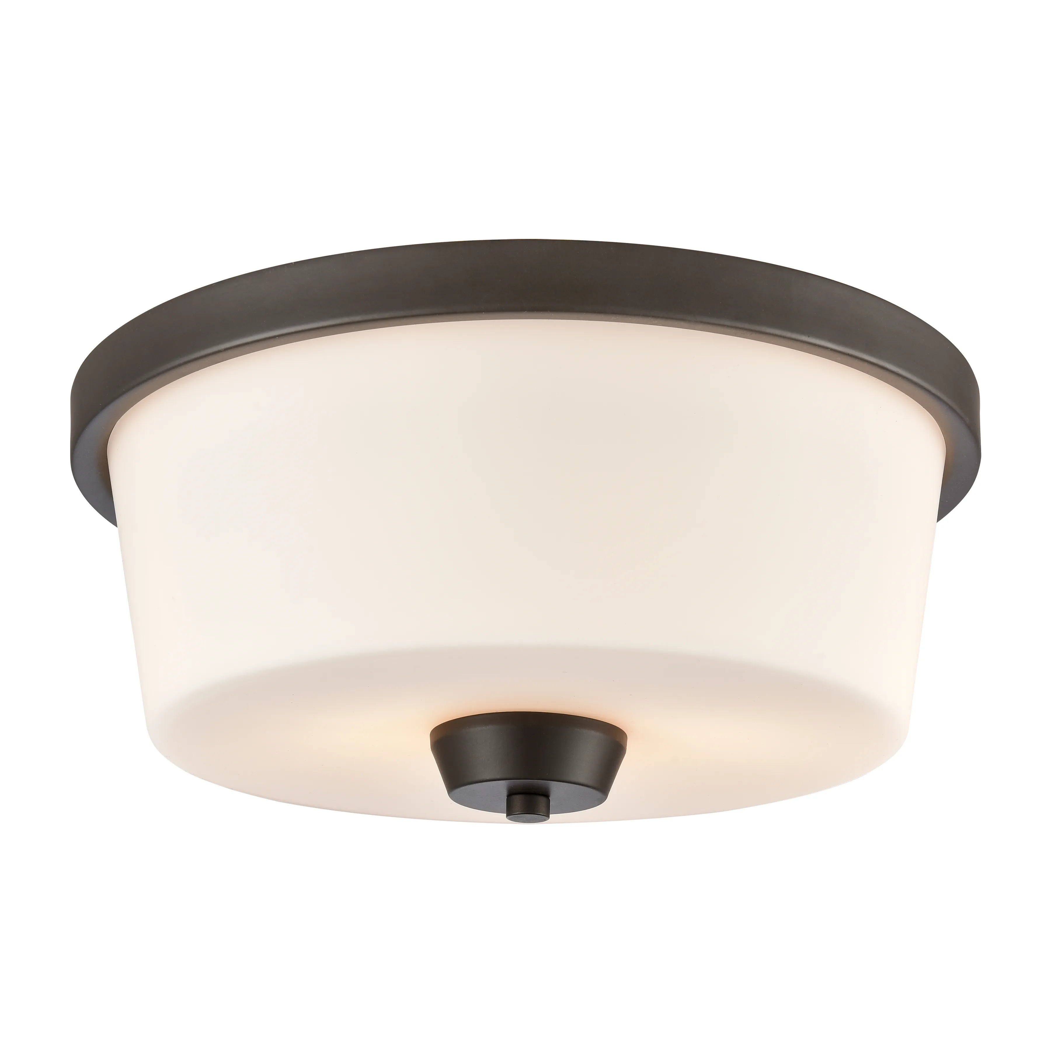 Winslow 13.5" Wide 2-Light Flush Mount - Oil Rubbed Bronze