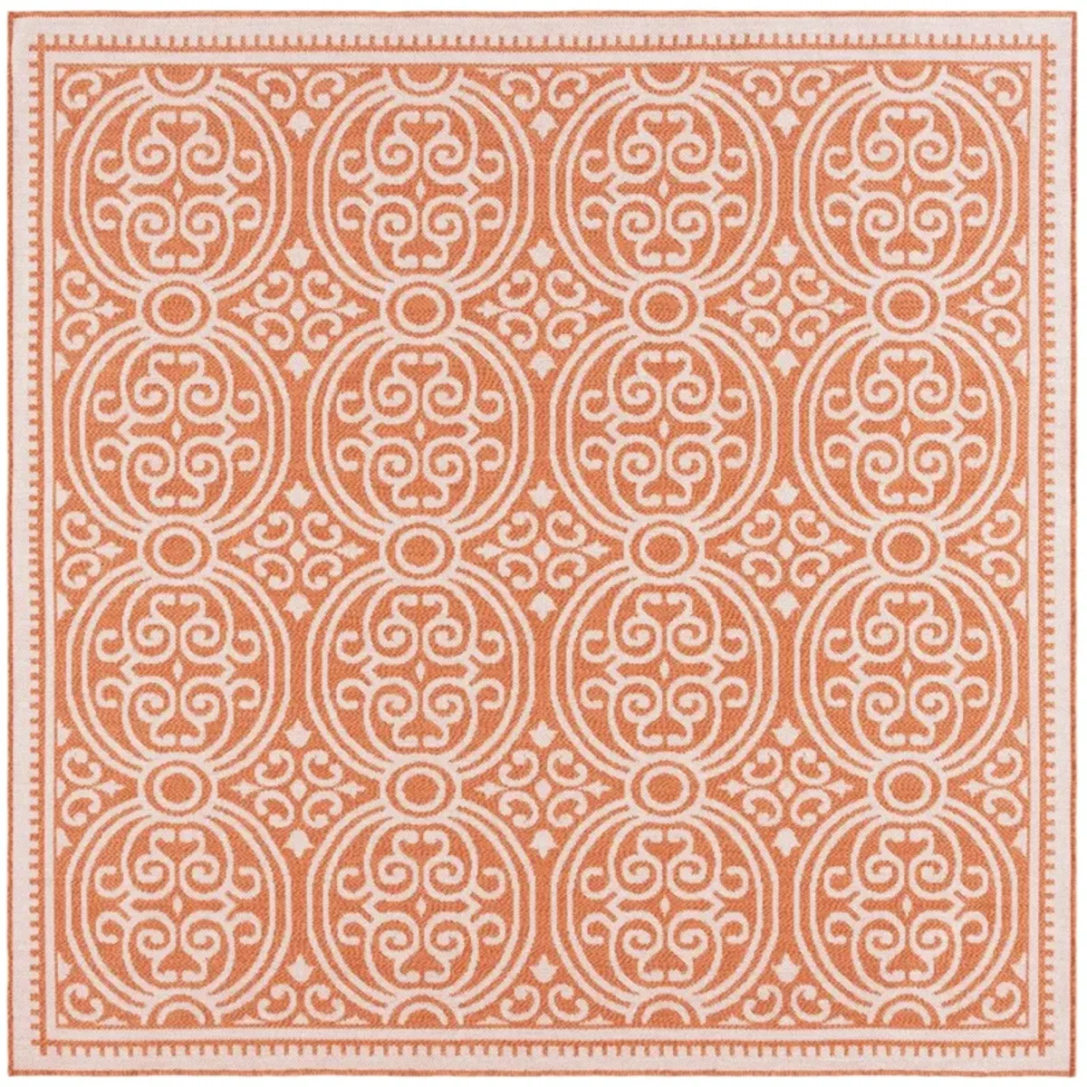 BERMUDA  809 RUST  6'-7' X 6'-7' Square Square Rug