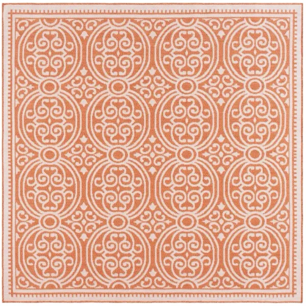 BERMUDA  809 RUST  6'-7' X 6'-7' Square Square Rug