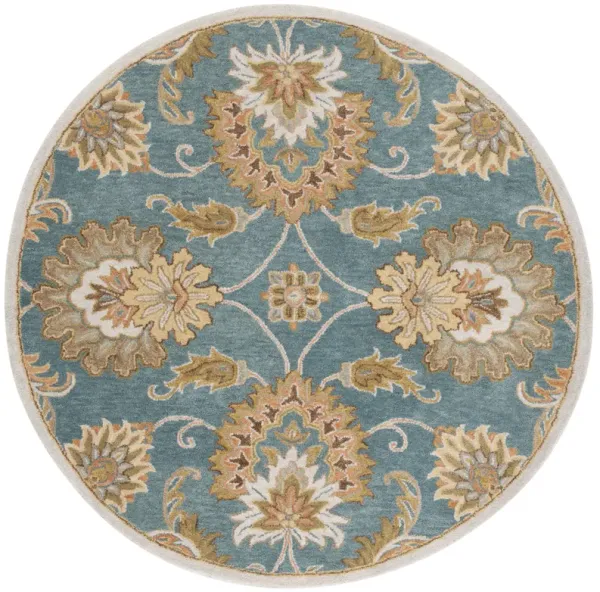 HERITAGE Hand Tufted 6' x 6' Round area rug