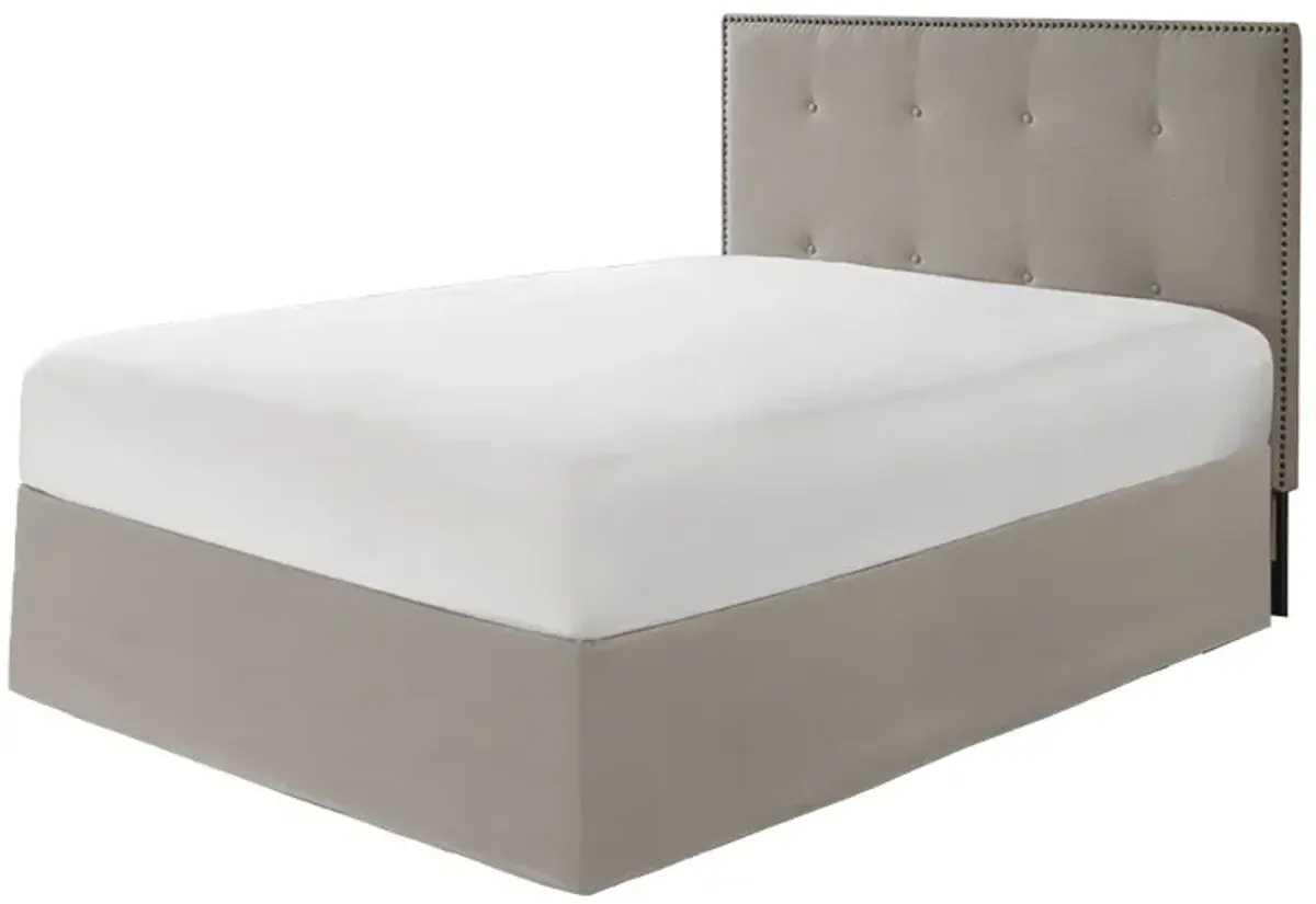 Madison Park Simple Fit Khaki Wrap Around Adjustable Bedskirt