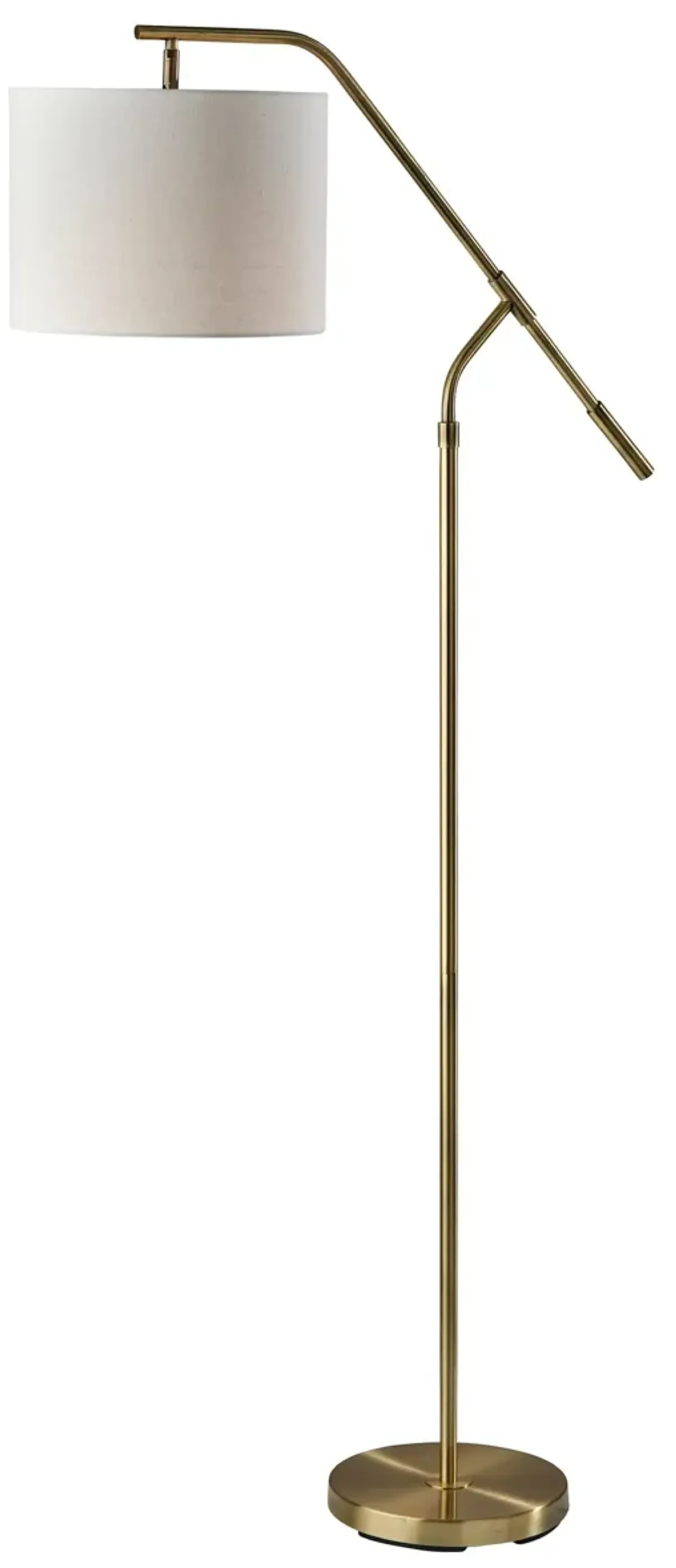 Milo Floor Lamp- Antique Brass