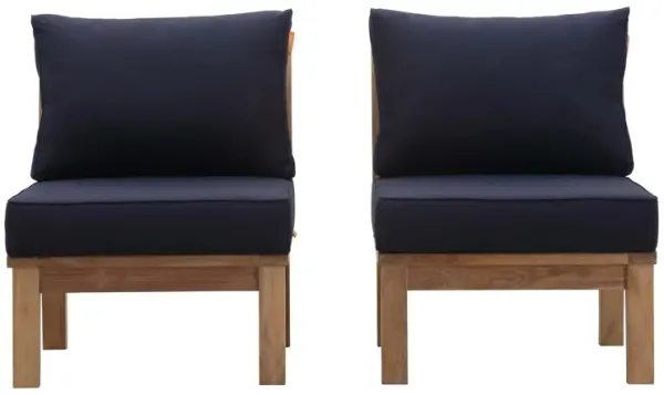 Marina 2 Piece Outdoor Patio Teak Set