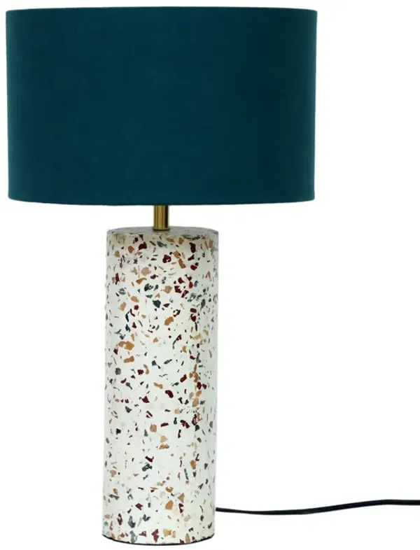 Terrazzo Cylinder Table Lamp