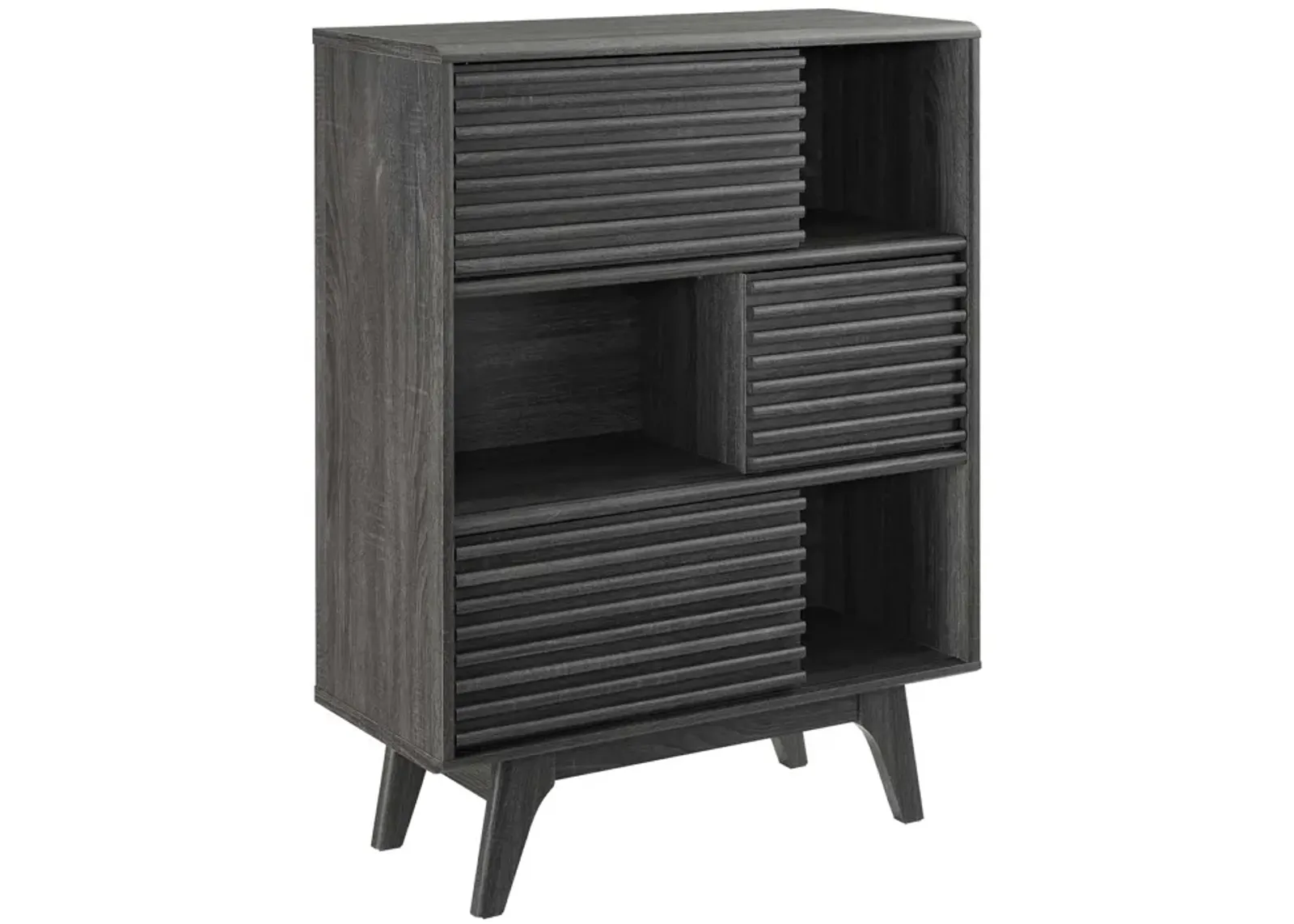 Render Three-Tier Display Storage Cabinet Stand