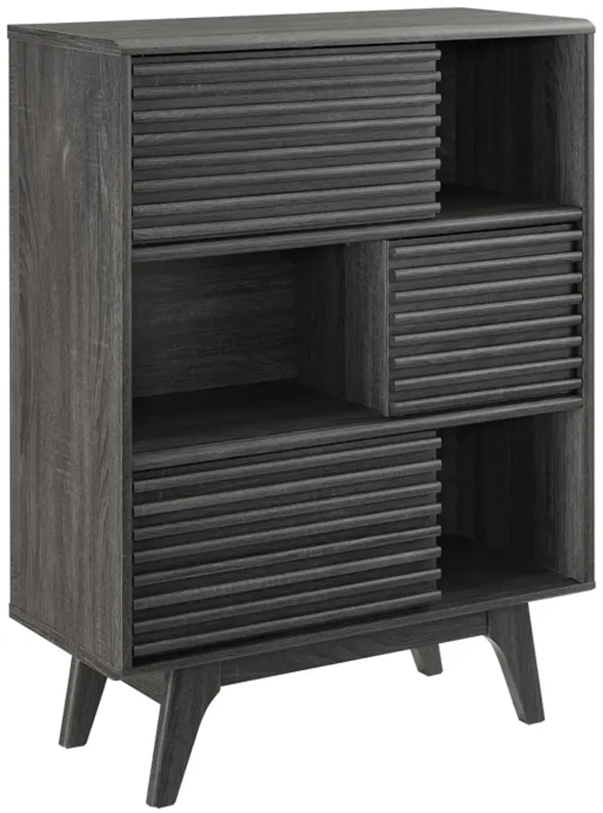 Render Three-Tier Display Storage Cabinet Stand