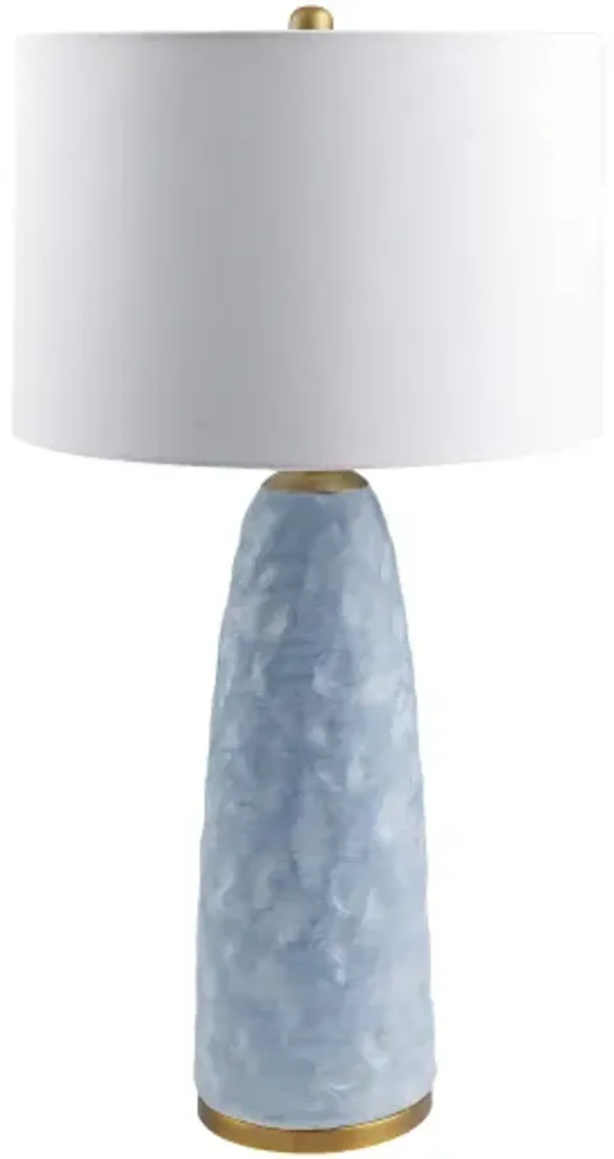 Aqua Bliss AQB-001 28"H x 15"W x 15"D Accent Table Lamp