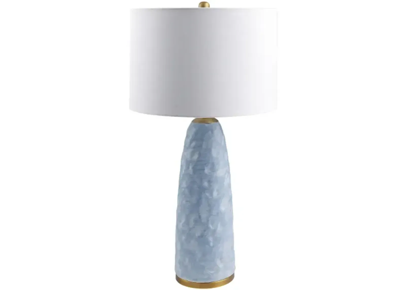 Aqua Bliss AQB-001 28"H x 15"W x 15"D Accent Table Lamp