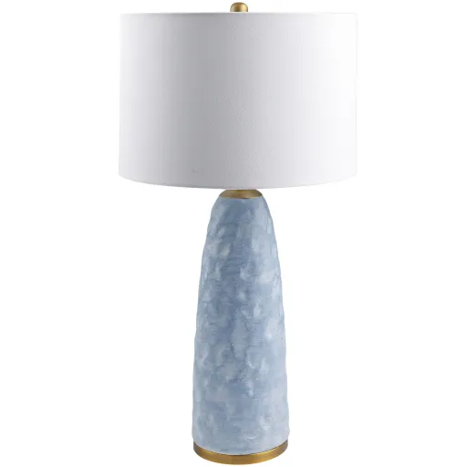 Aqua Bliss AQB-001 28"H x 15"W x 15"D Accent Table Lamp