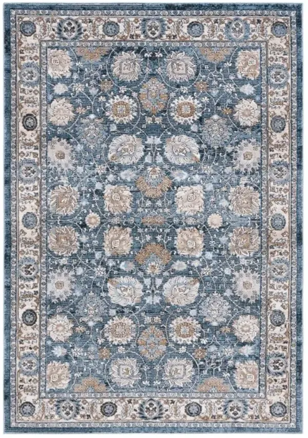 ROSEWOOD 102 Blue 4' X 6' Small Rectangle Rug