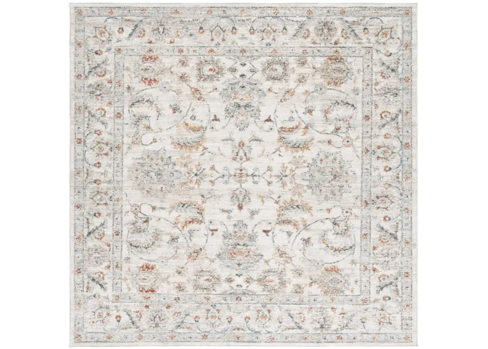 AVALON 220 IVORY  6'-7' X 6'-7' Square Square Rug