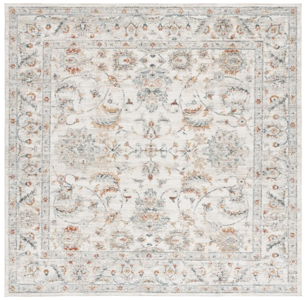 AVALON 220 IVORY  6'-7' X 6'-7' Square Square Rug