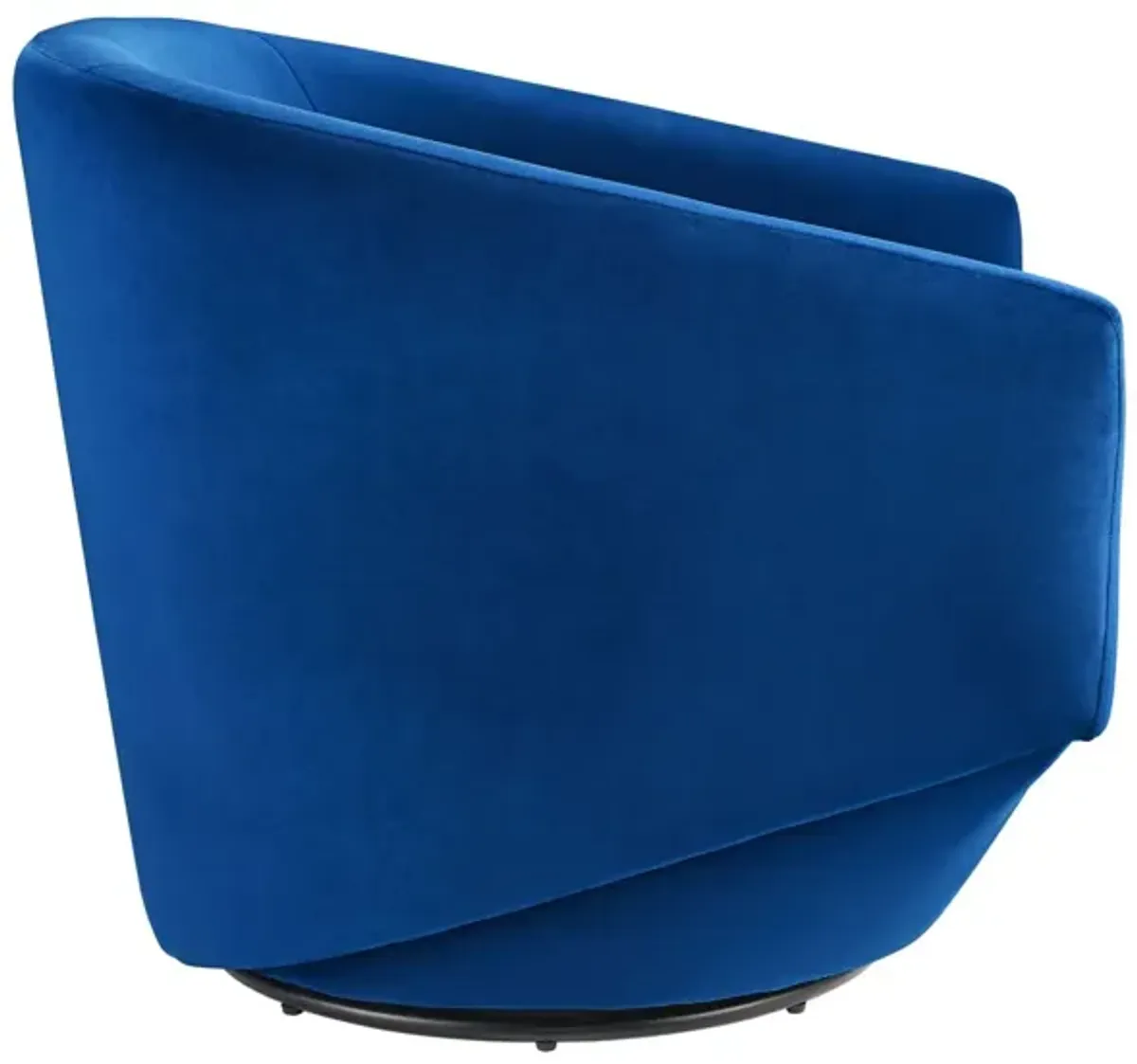 Series Performance Velvet Fabric Swivel Chair