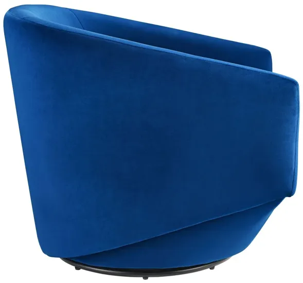 Series Performance Velvet Fabric Swivel Chair