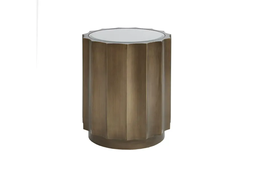 Madison Park Valentina Bronze Accent Table