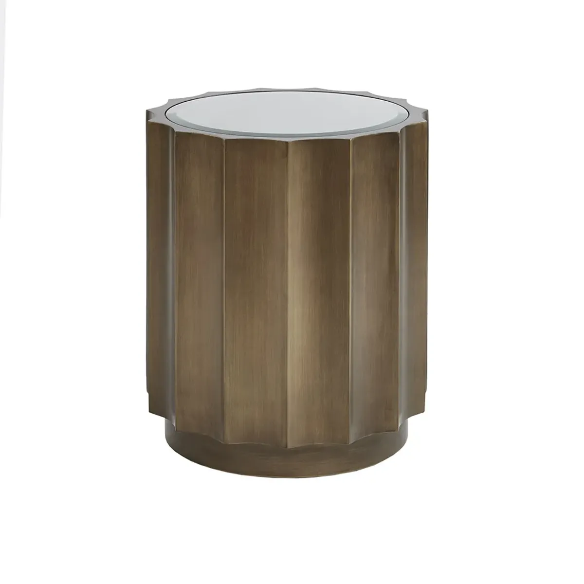 Madison Park Valentina Bronze Accent Table