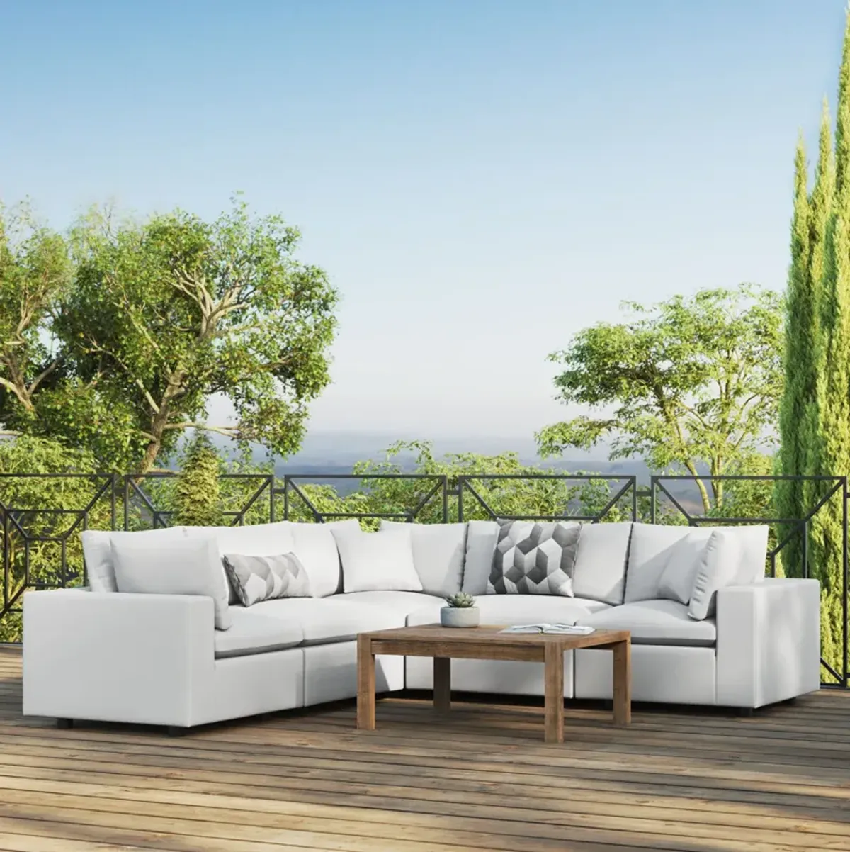 Commix 5-Piece Outdoor Sectional 