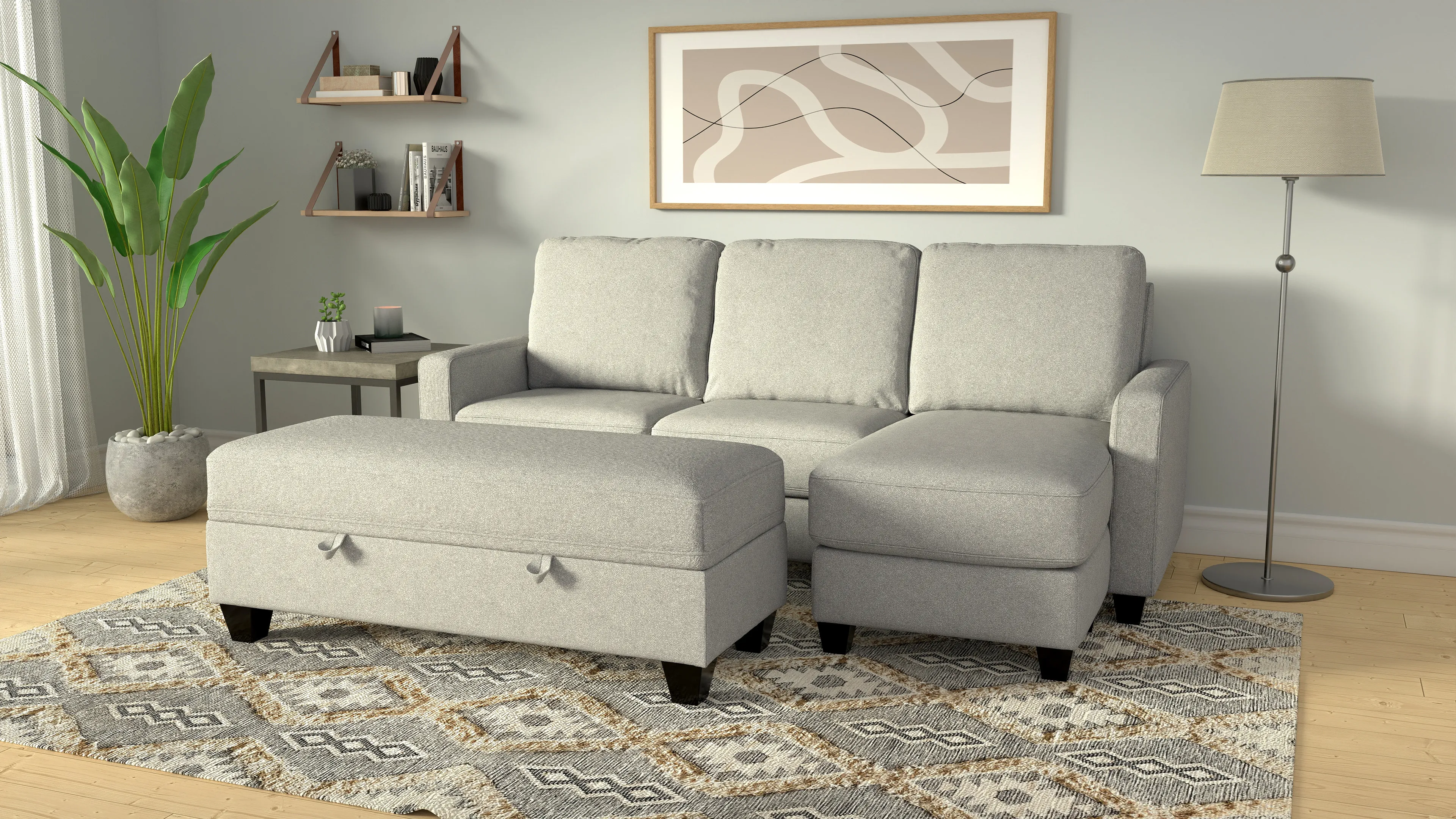 Dawson Reconfigurable Chaise Sectional