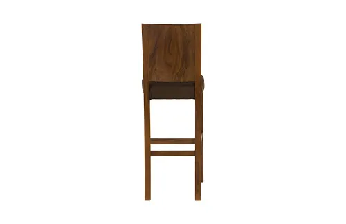 ophelia bar stool, chamcha wood, perfect brown