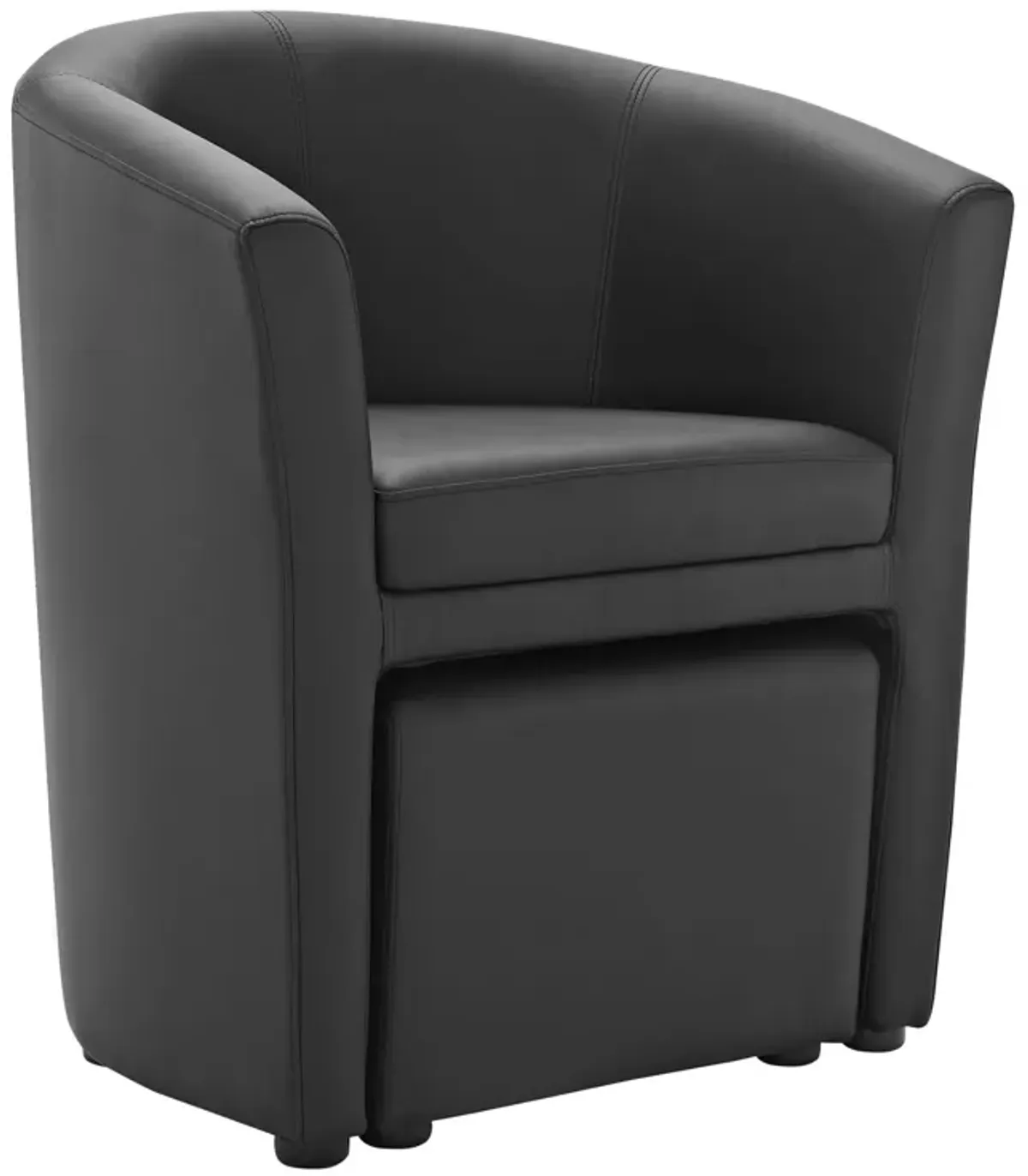 Divulge Armchair and Ottoman