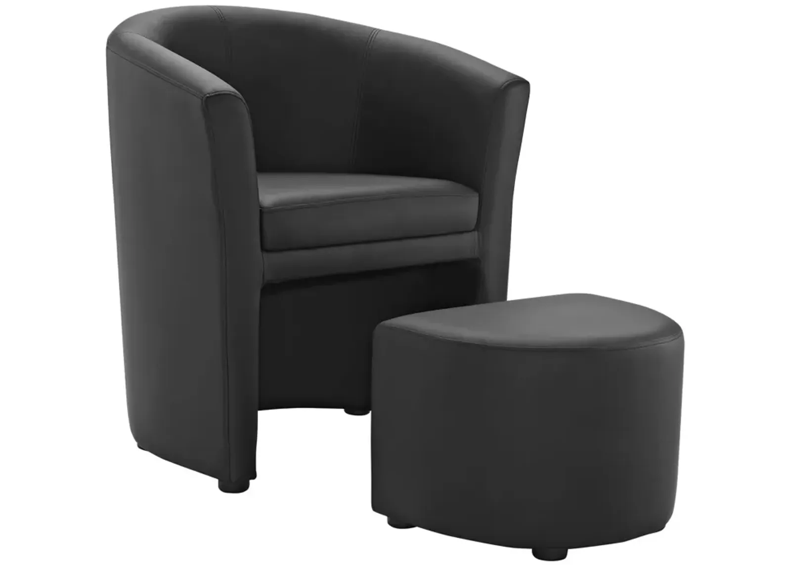 Divulge Armchair and Ottoman