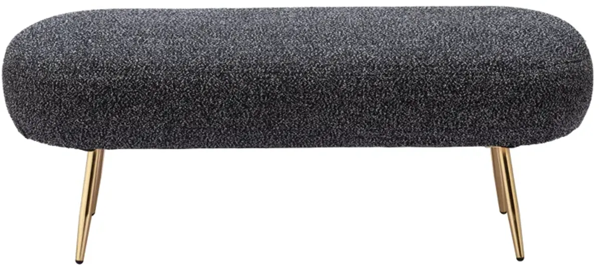 Creek Bench Glitter Black