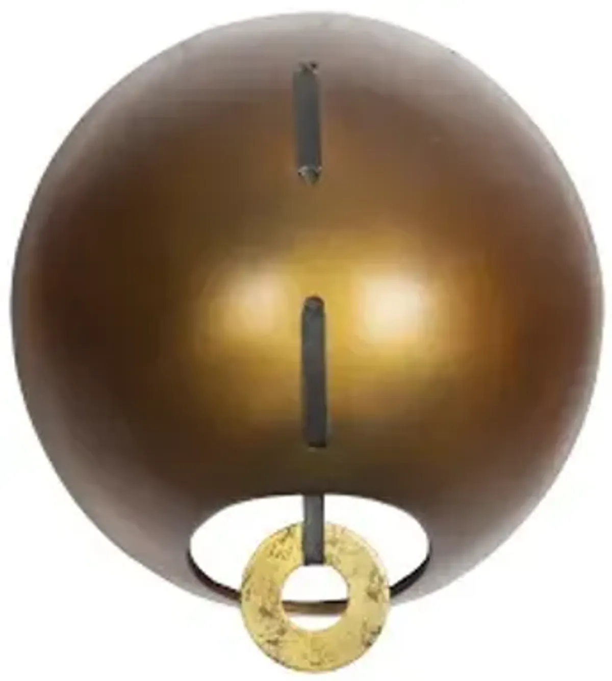 spheres wall tile, bronze