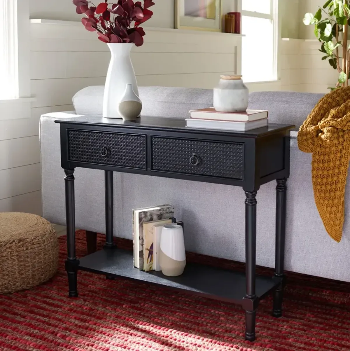 HAINES 2DRW CONSOLE TABLE