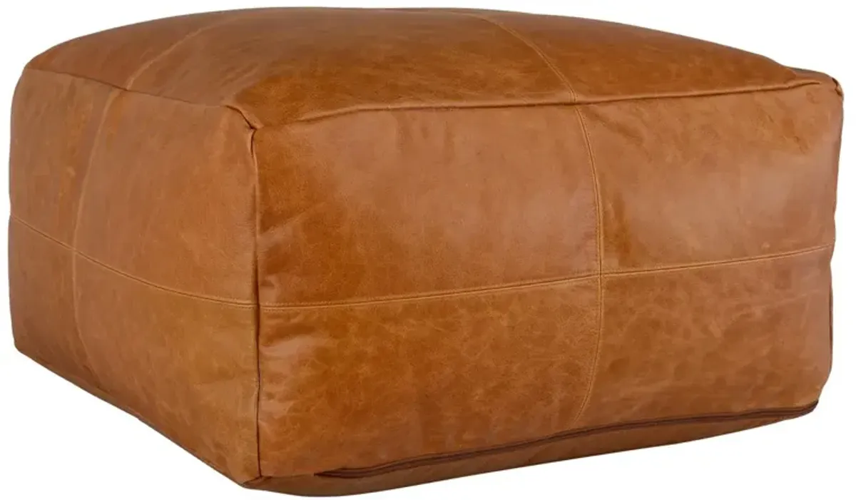 Dumont Chestnut Pouf