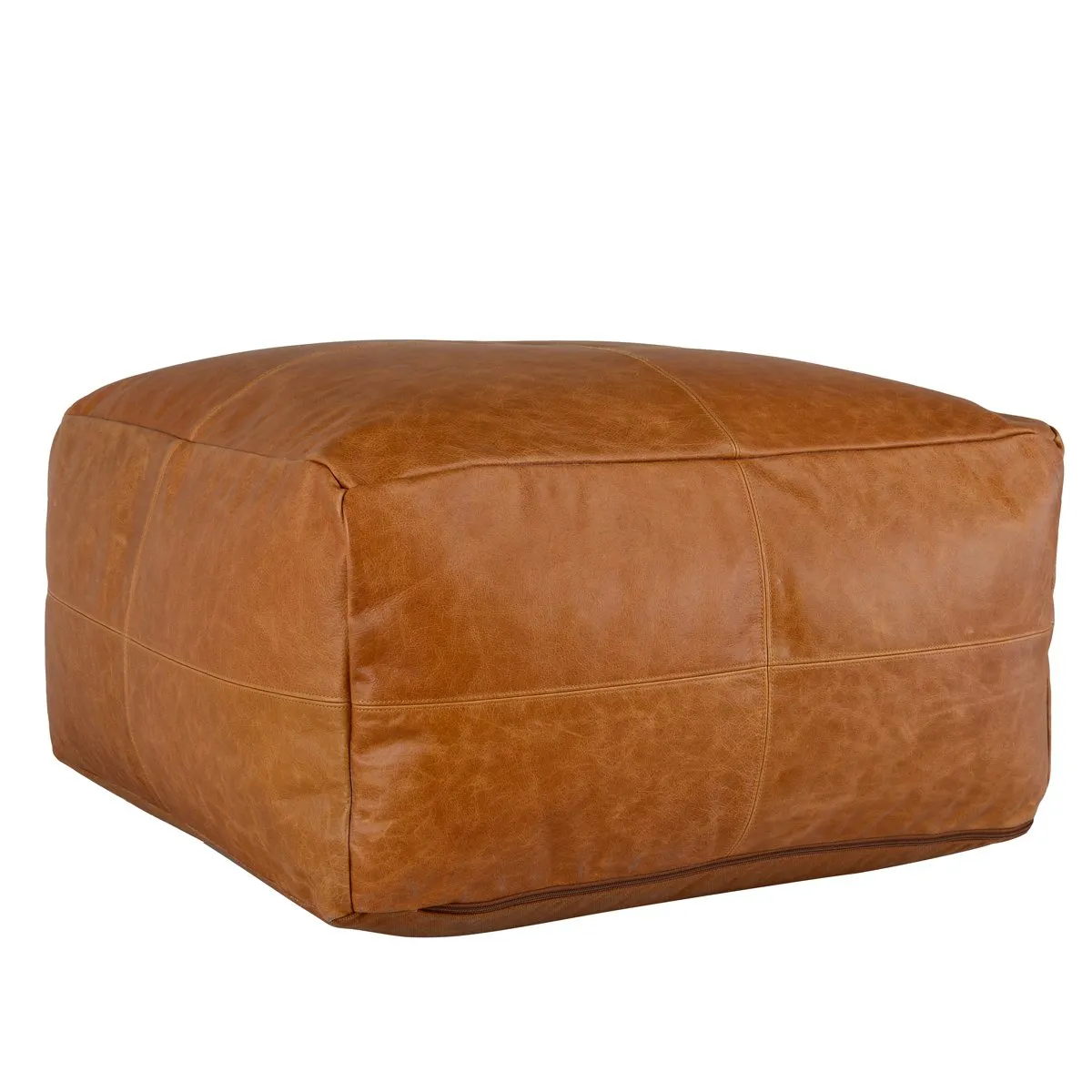 Dumont Chestnut Pouf