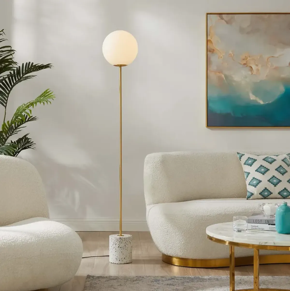 Logic Terrazzo Floor Lamp