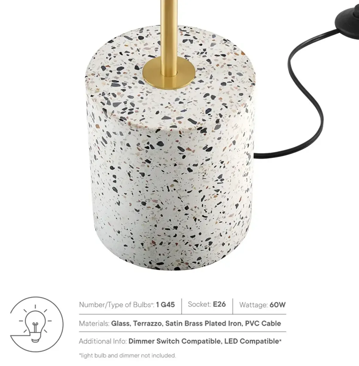 Logic Terrazzo Floor Lamp